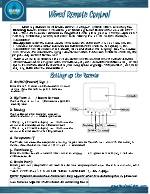 WatchDog Remote Instructions